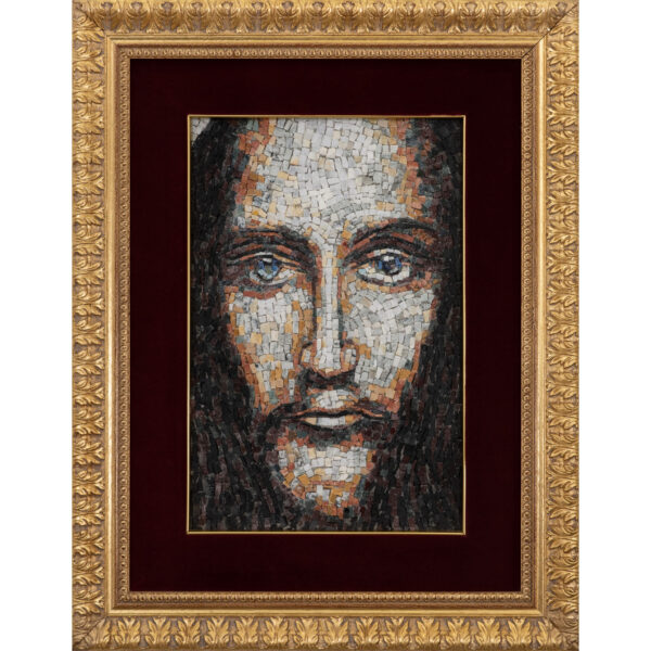 Holy shroud Mosaic Art Gallery Rome