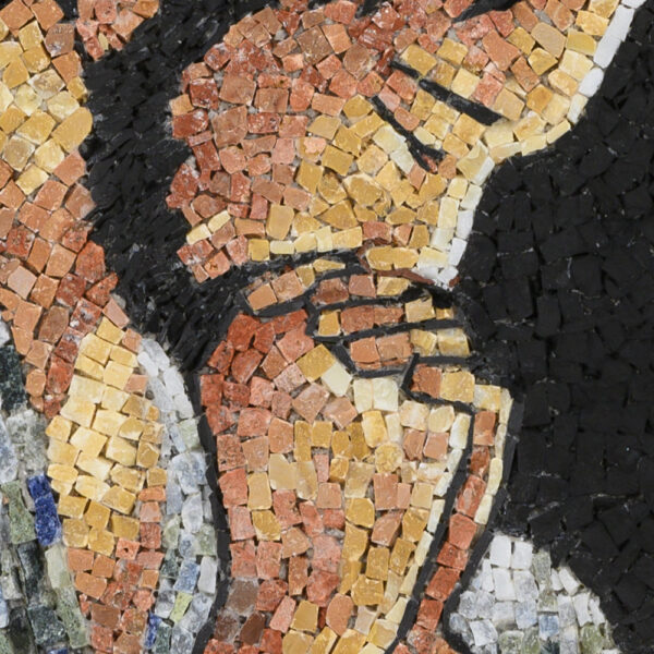 saint-peter-mosaic-Art-gallery-rome-Pray-spt84-detail